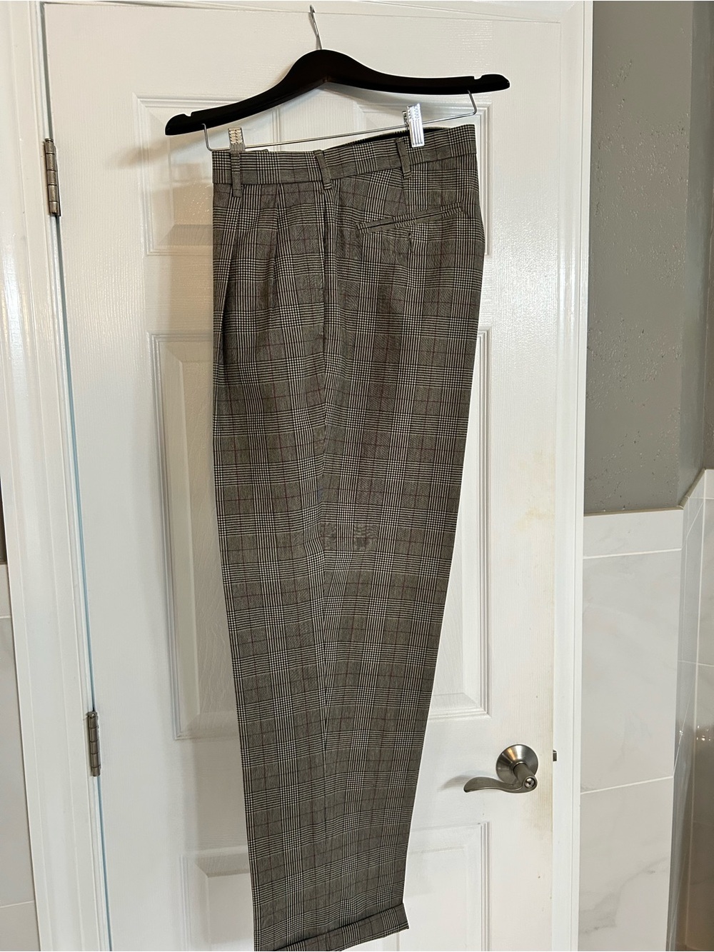 Jos. A. Bank Glen Plaid Dress Pants
